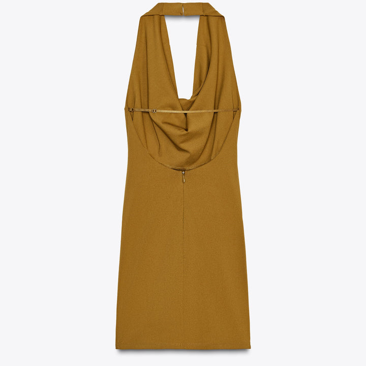 Moudda ZARA - Robe Mini Halter - Drapé - Tunisie 2