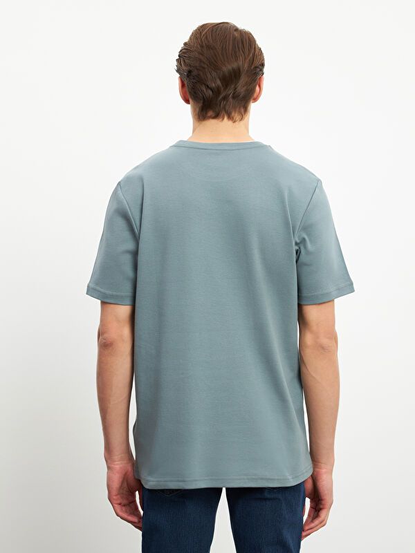 Moudda LC Waikiki - T-shirt basique col rond manches courtes en jersey pour Homme - Tunisie 4