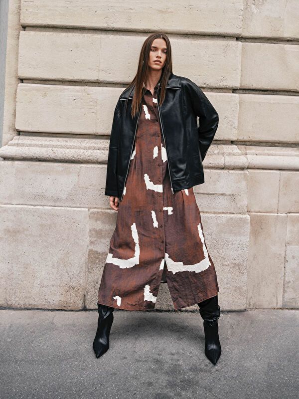 Moudda LC Waikiki - Robe tissée à manches longues pour Femmes - Tunisie 1