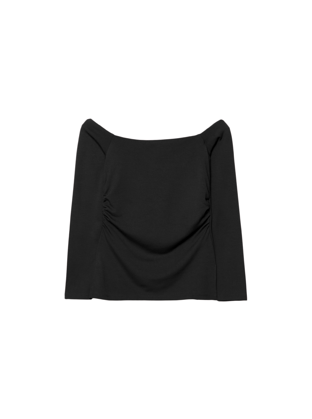 Moudda STRADIVARIUS - T-Shirt Long à Épaules Dénudées avec Ouverture Latérale - Tunisie 4