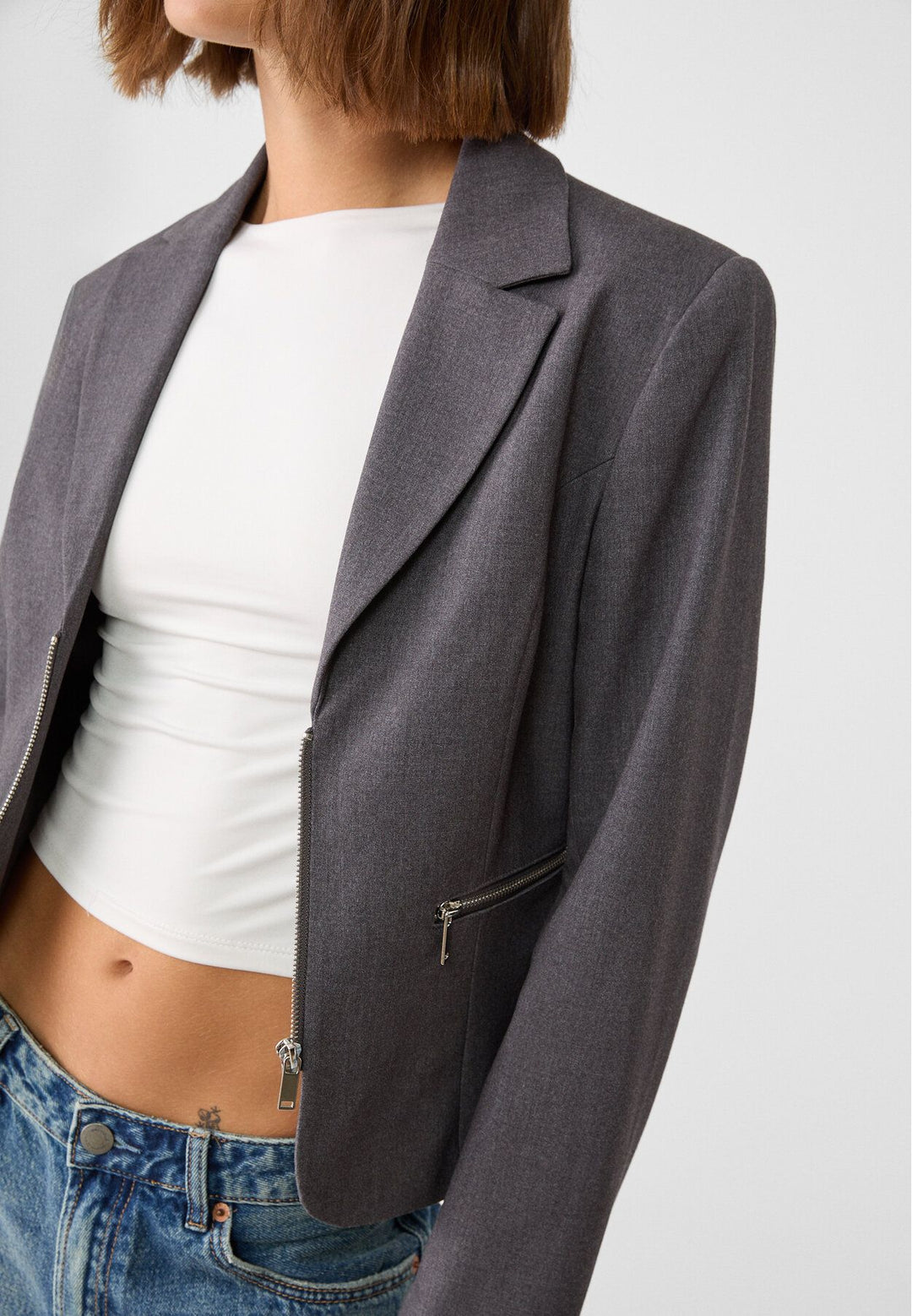 Moudda STRADIVARIUS - Blazer à Fermeture - Tunisie 4