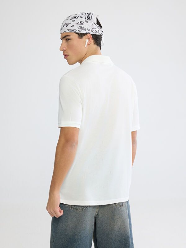 Moudda LC Waikiki - T-shirt col polo manches courtes en jersey pour Homme - Tunisie 4