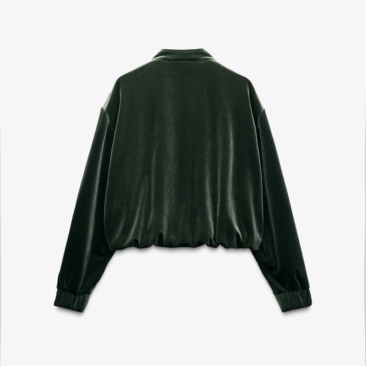 Moudda ZARA - Veste Bomber - Velours & Bas Ajustable - Tunisie 2