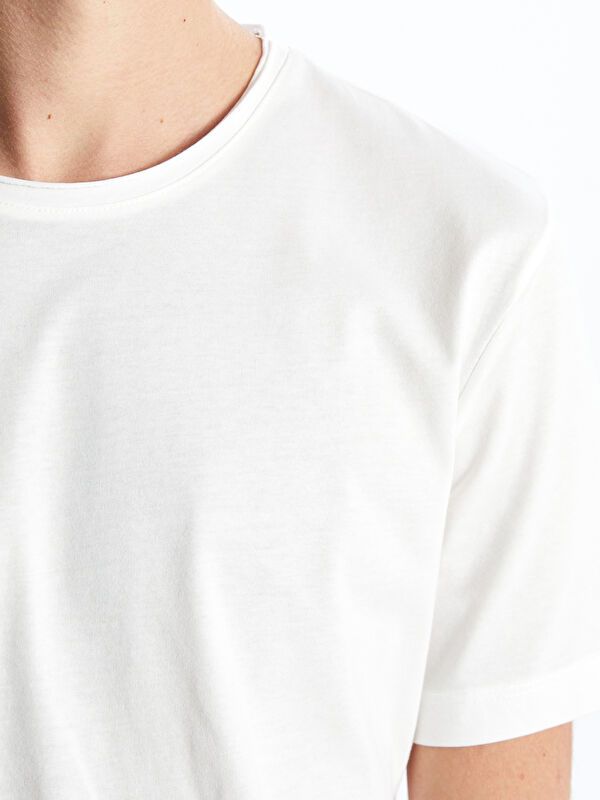 Moudda LC Waikiki - T-shirt basique manches courtes en jersey - Tunisie 3