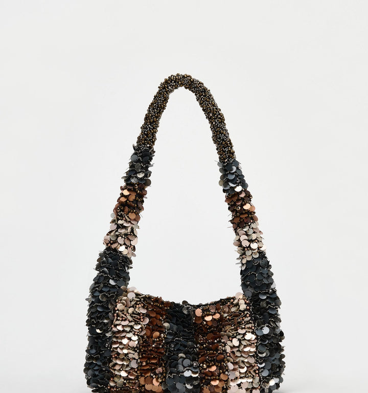 Moudda ZARA - Sac à bandoulière perlé multicolore - Tunisie 1