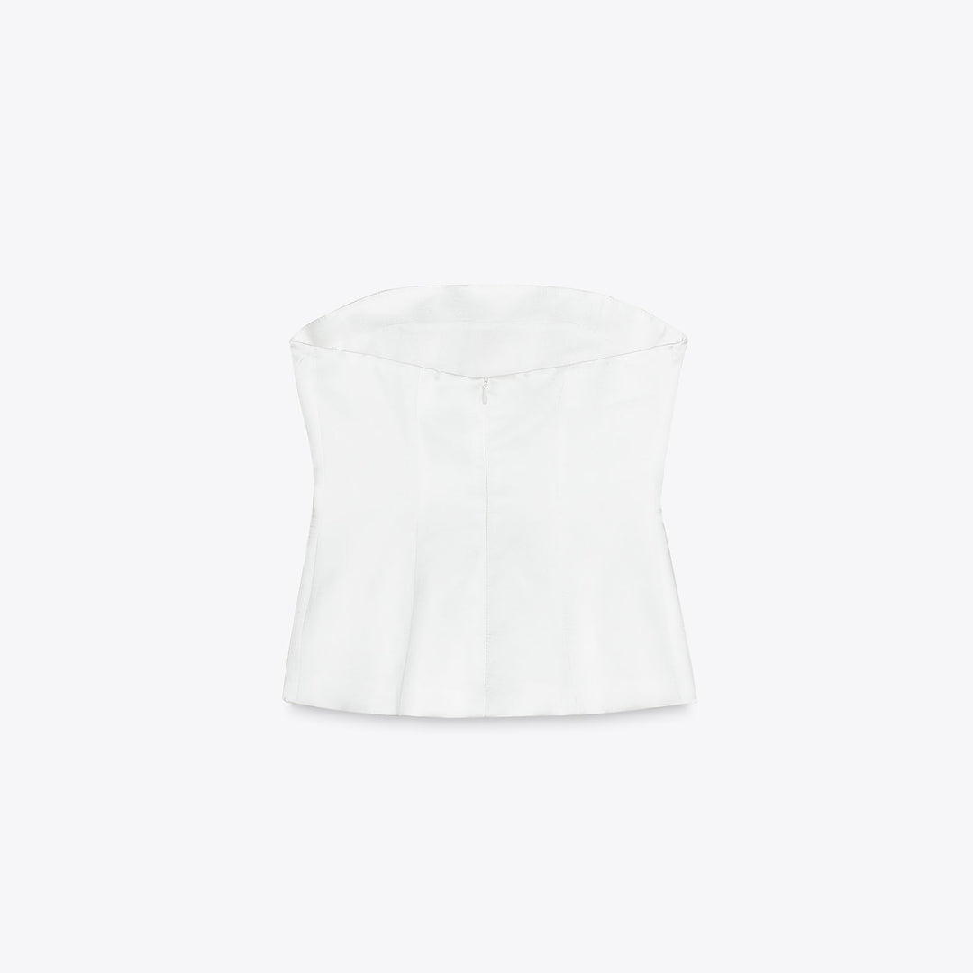 Moudda ZARA - Top Satiné - Motif - Tunisie 2