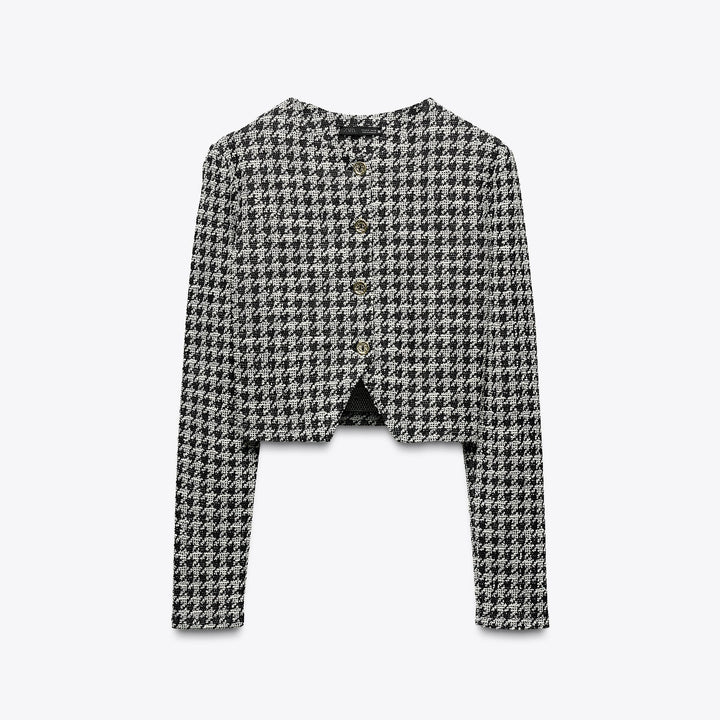 Moudda ZARA - Veste Femme - Pied-de-poule - Tunisie 1