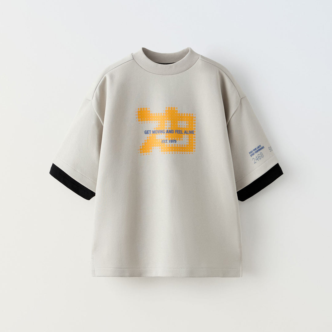 Moudda ZARA - Sweat molletonné sport, double manche en interlock - Tunisie 2