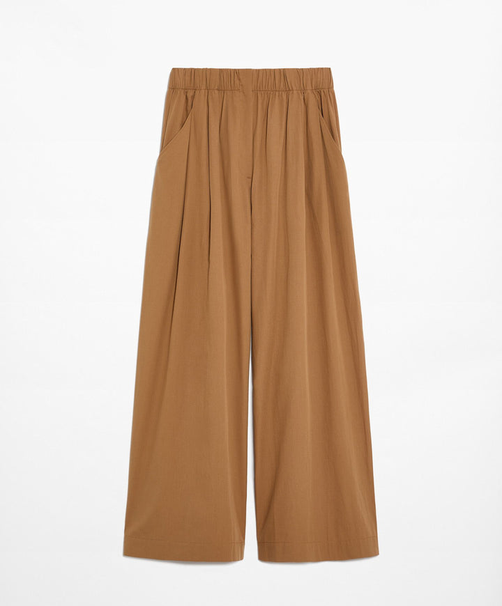 Moudda Oysho - Pantalon Jambe Large en Popeline - Tunisie 7