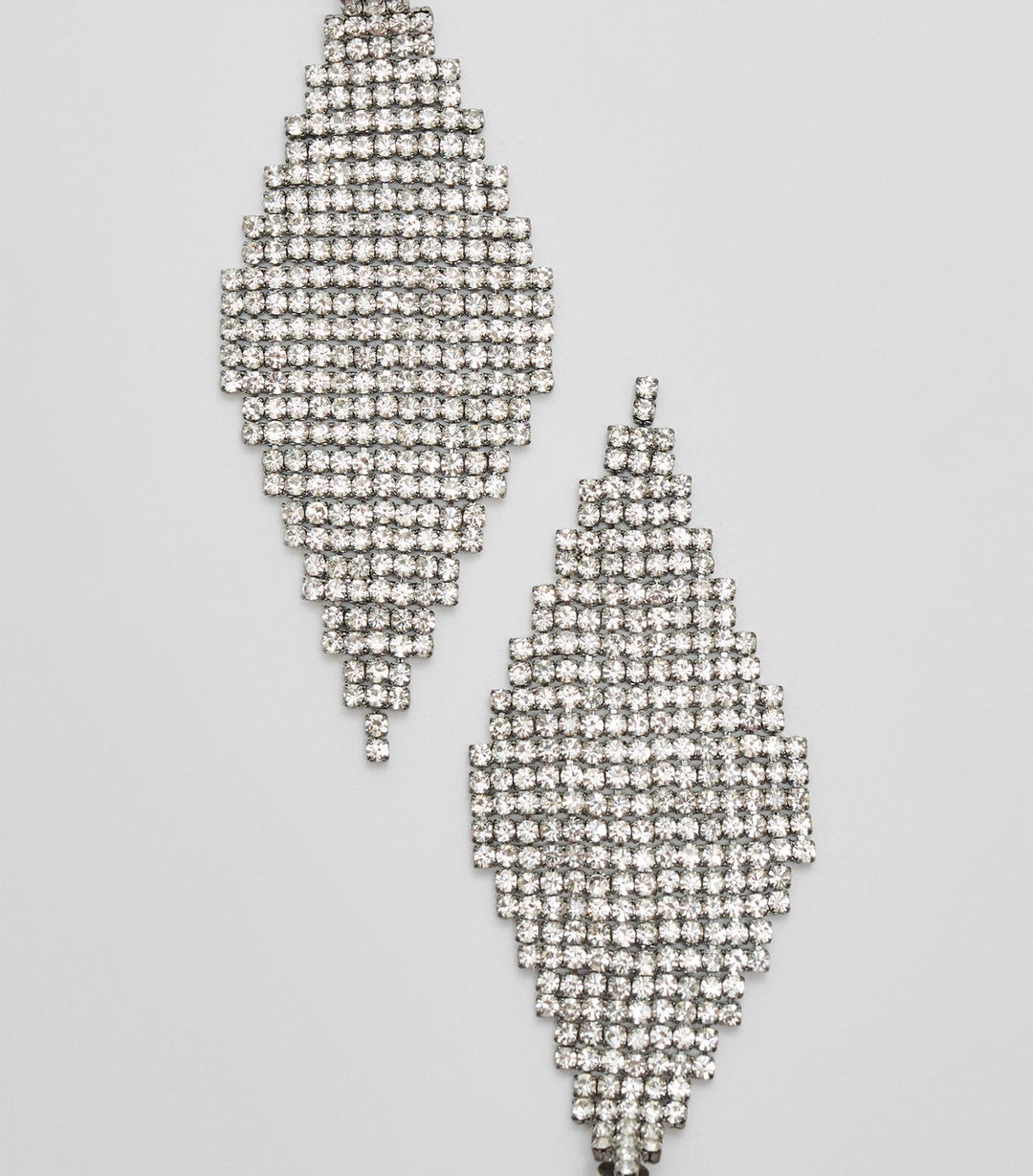 Moudda STRADIVARIUS - Boucles d'Oreilles Losange Strass - Tunisie 2