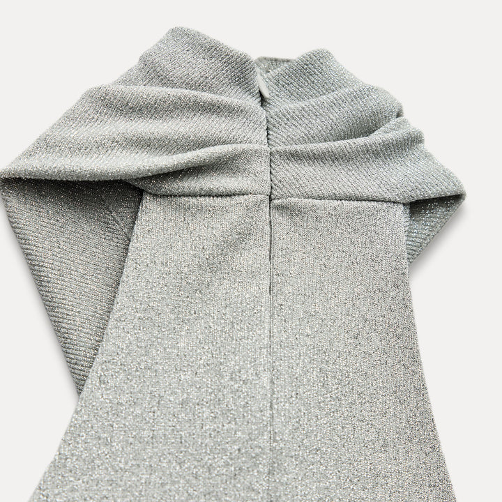 Moudda ZARA - Top maille lurex manches courtes croisé - Tunisie 4