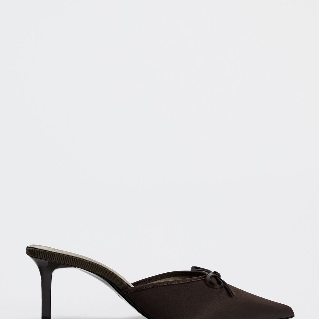 Moudda ZARA - Chaussures talon moyen nœud sans arrière - Tunisie 1