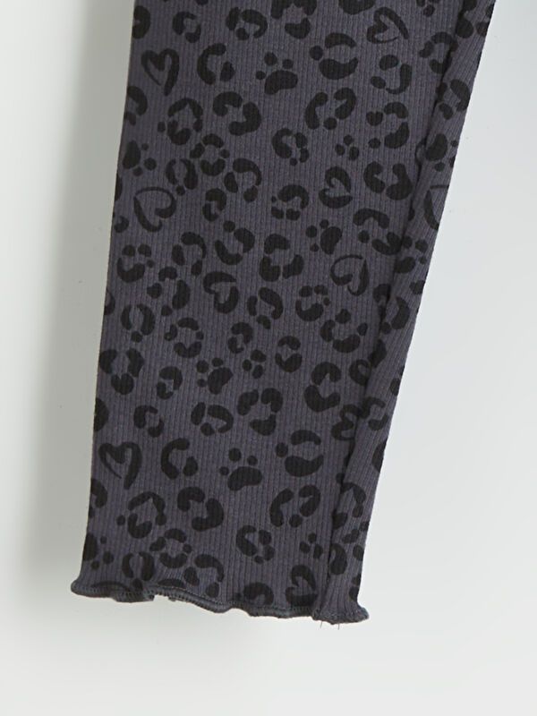 Moudda LC Waikiki - T-shirt en jersey stretch Fille Impression anthracite - Tunisie 2