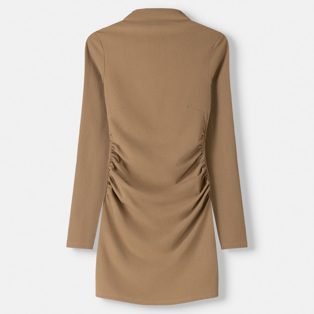 Moudda BERSHKA - Robe courte manches longues col froncé - Tunisie 1