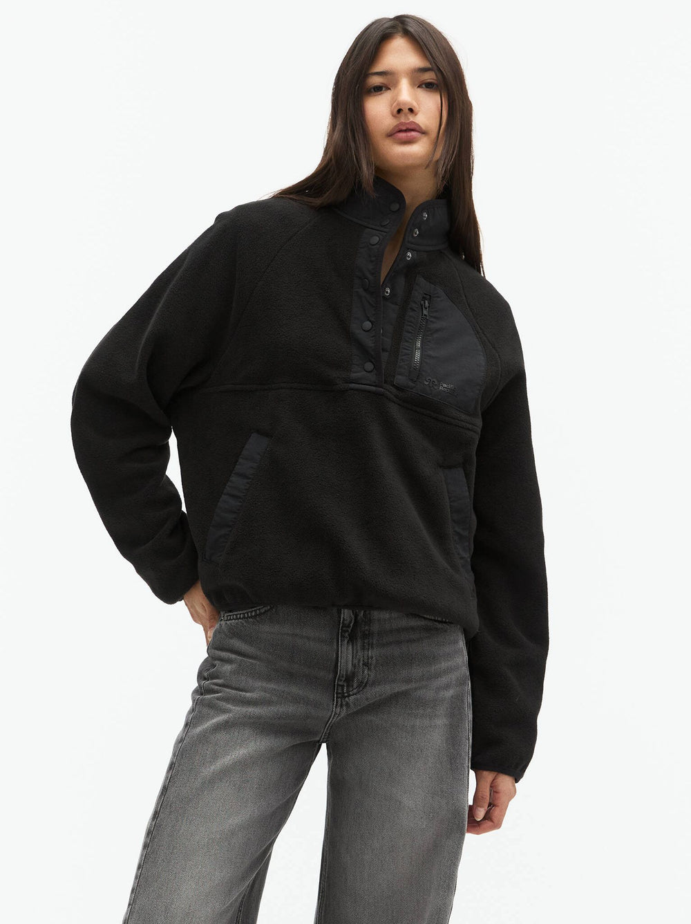 Moudda PULL & BEAR - Veste Polaire Pacific - Snaps - Tunisie 2
