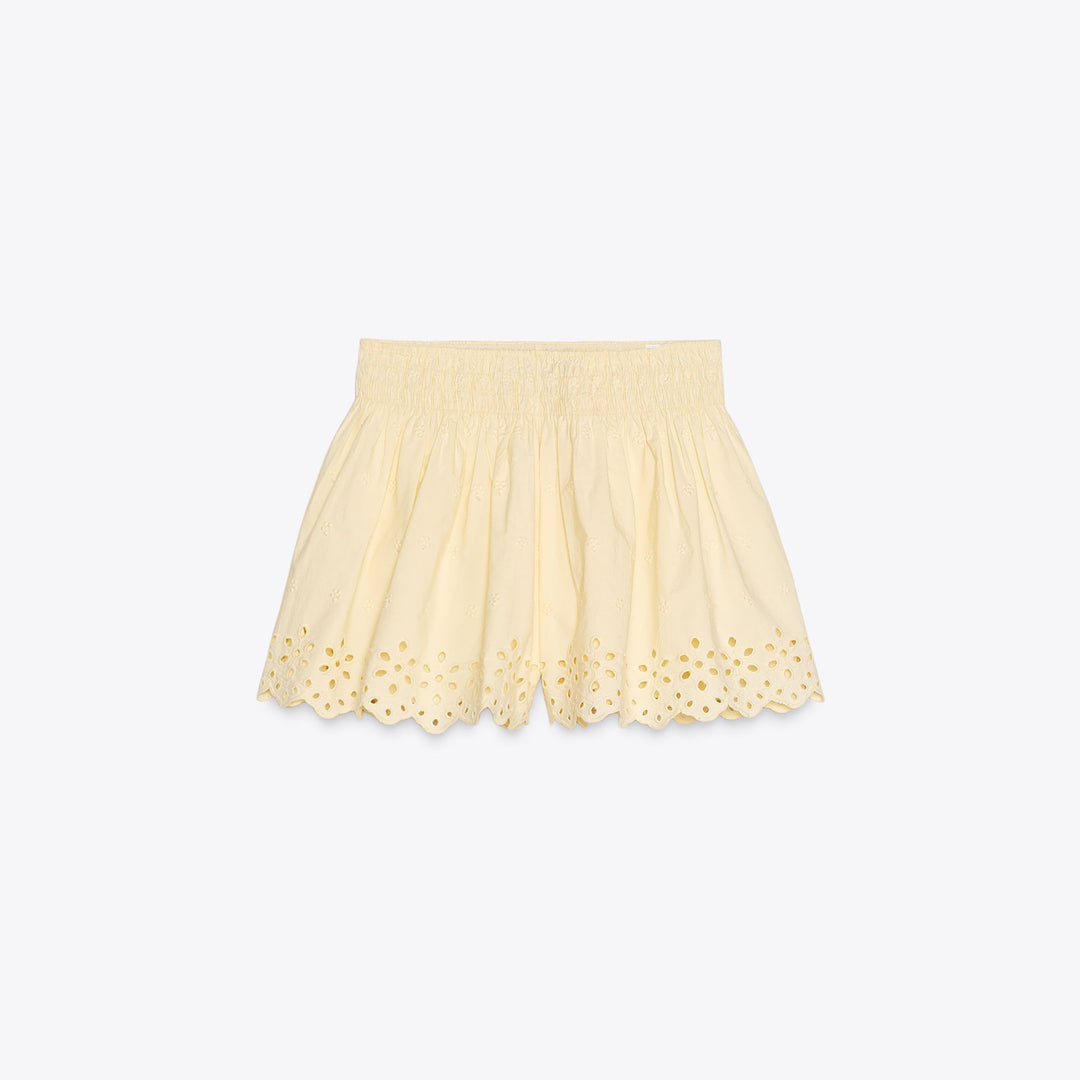 Moudda ZARA - Short Schiffli - Taille Élastique - Tunisie 1