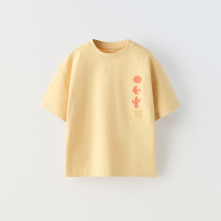 Moudda ZARA - T-shirt enfant logo devant dos + broderie - Tunisie 2