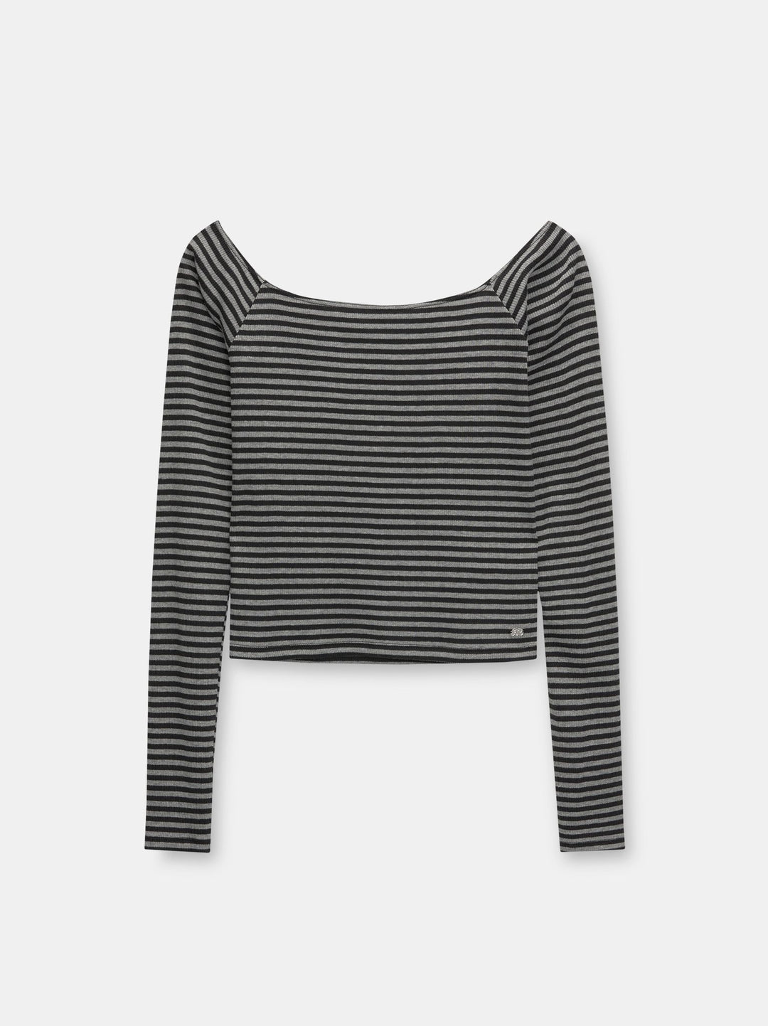 Moudda PULL & BEAR - T-Shirt Pacific Manches Longues Rayure - Tunisie 1