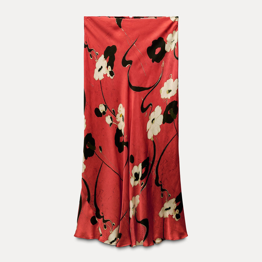 Moudda ZARA - Jupe mi-longue imprimée calamand - Tunisie 2