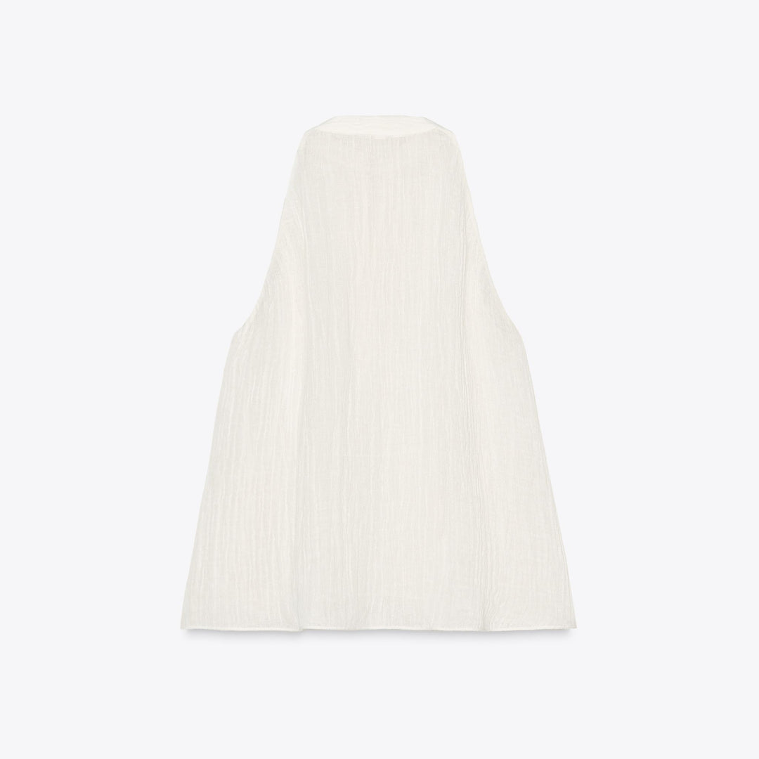 Moudda ZARA - Top Lin - Bambula Halter & Volume - Tunisie 2