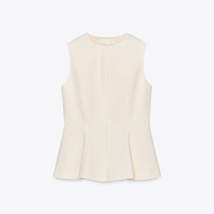Moudda ZARA - Gilet - Coton & Peplum - Tunisie 1