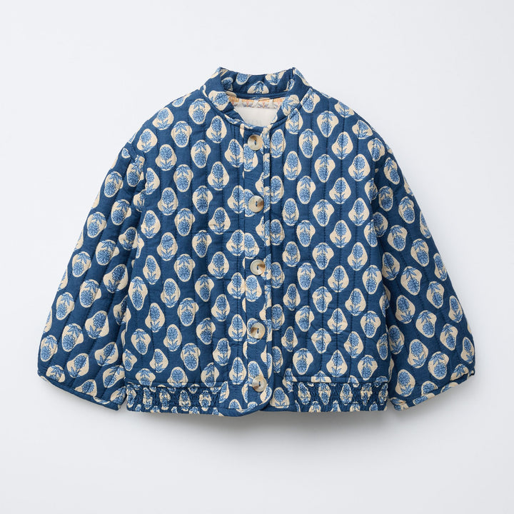 Moudda ZARA - Veste Enfant Bleue - Imprimé Fleurs (Mars) - Tunisie 1