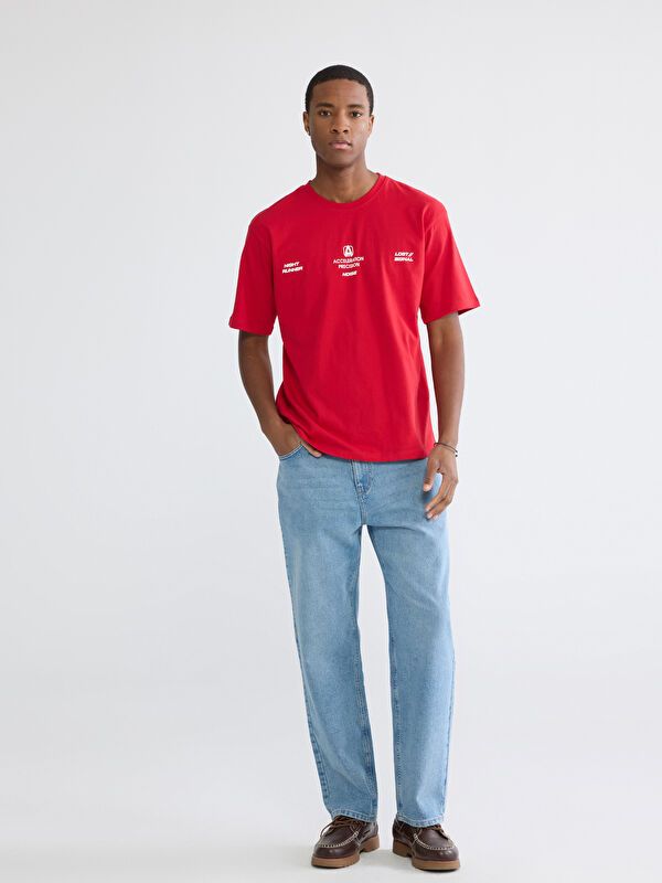 Moudda LC Waikiki - T-shirt imprimé manches courtes en jersey pour Homme - Tunisie 2