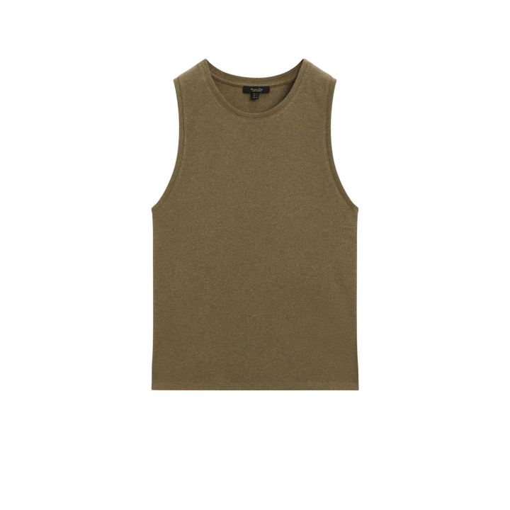 Moudda Massimo Dutti - T-shirt côtelé mélangé - Tunisie 1
