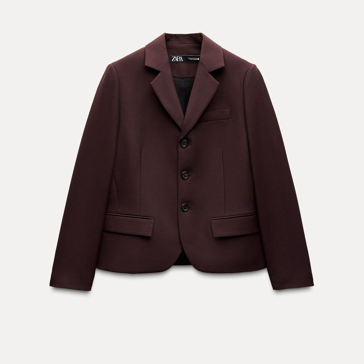 Moudda ZARA - Combinaison veste bordeaux - Wardrobe - Tunisie 1