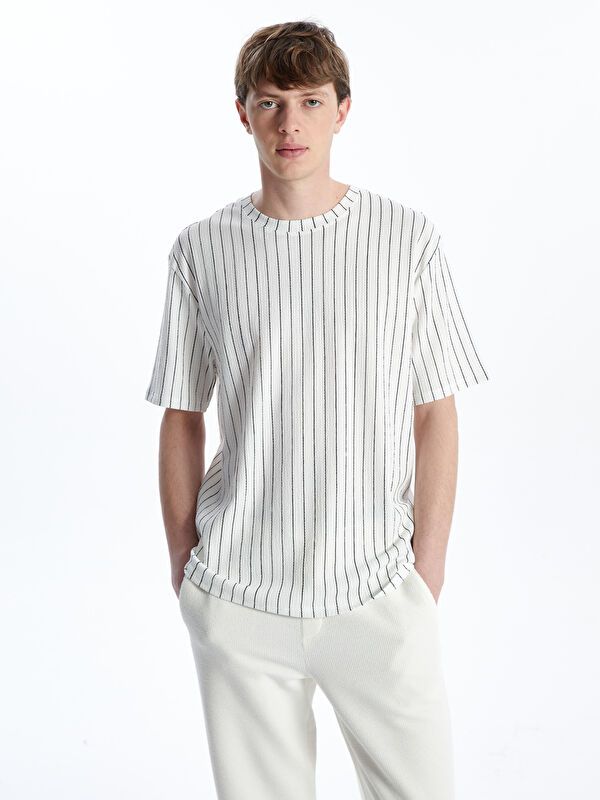 Moudda LC Waikiki - T-shirt manches courtes en jersey pour Homme - Tunisie 1