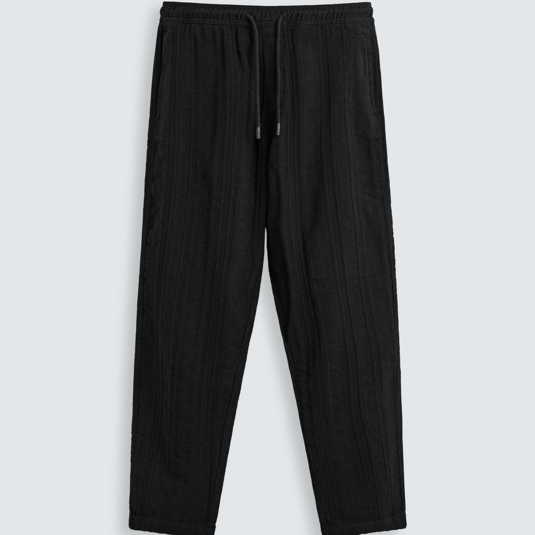 Moudda ZARA - Pantalon Semi-jogger - Jacquard Rustique - Tunisie 1