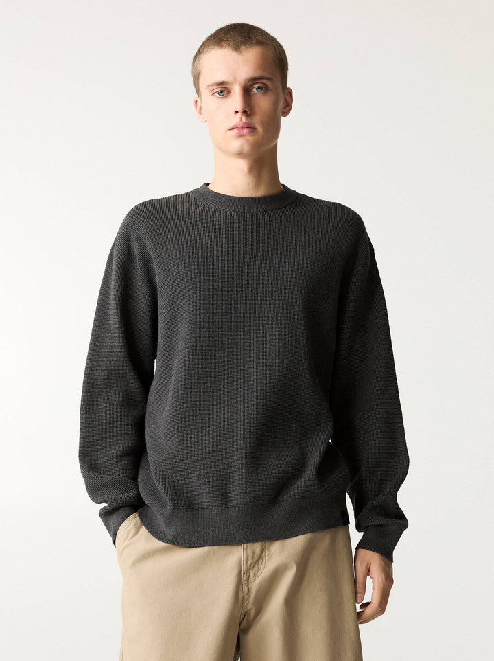 Moudda PULL & BEAR - Pull - Col Rond & Gaufré Basique - Tunisie 2