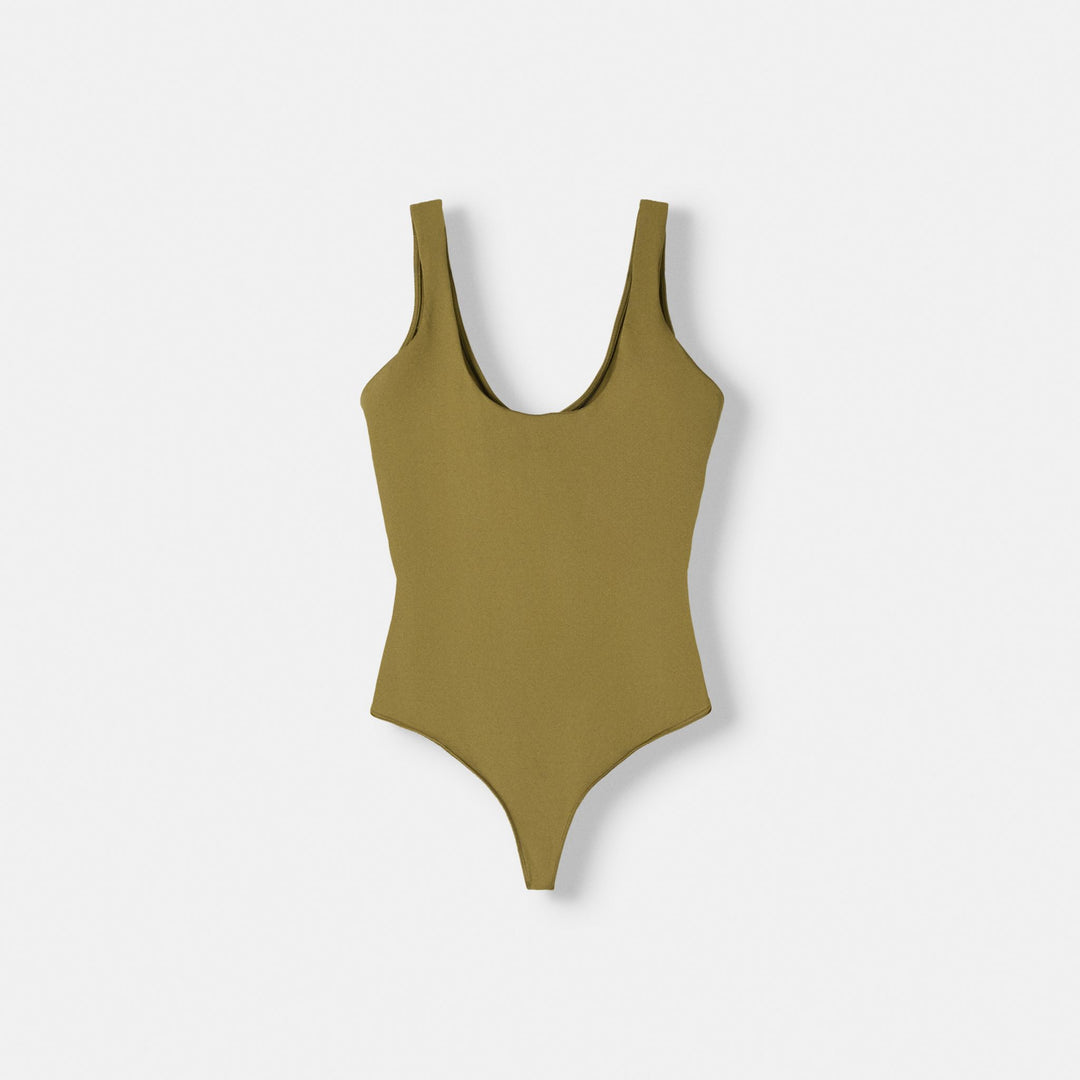 Moudda BERSHKA - Body à Bretelles en Polyamide - Tunisie 1