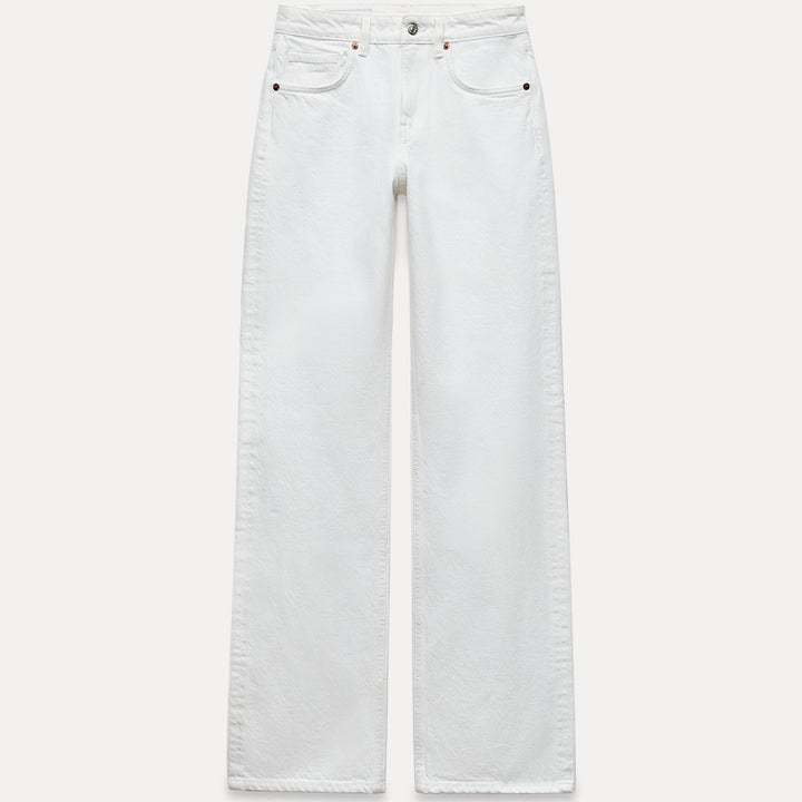 Moudda ZARA - Pantalon jambe large taille mi-haute longueur complète - Tunisie 1