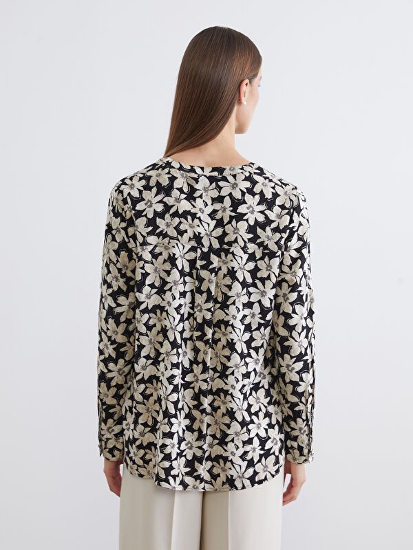 Moudda LC Waikiki - Chemisier (blouse) imprimé manches longues en tissu pour Femme - Tunisie 4
