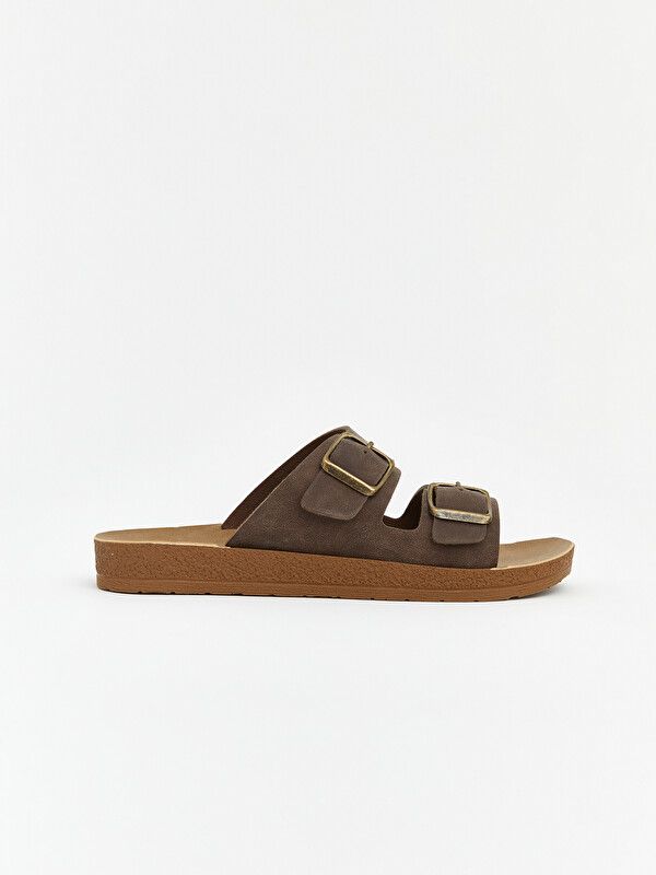 Moudda LC Waikiki - Pantoufles pour Femme couleur Marron - Tunisie 2