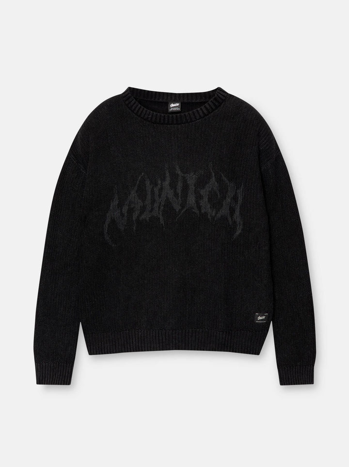Moudda PULL & BEAR - Pull Manches Longues Point Anglais Acid Imprimé - Tunisie 6
