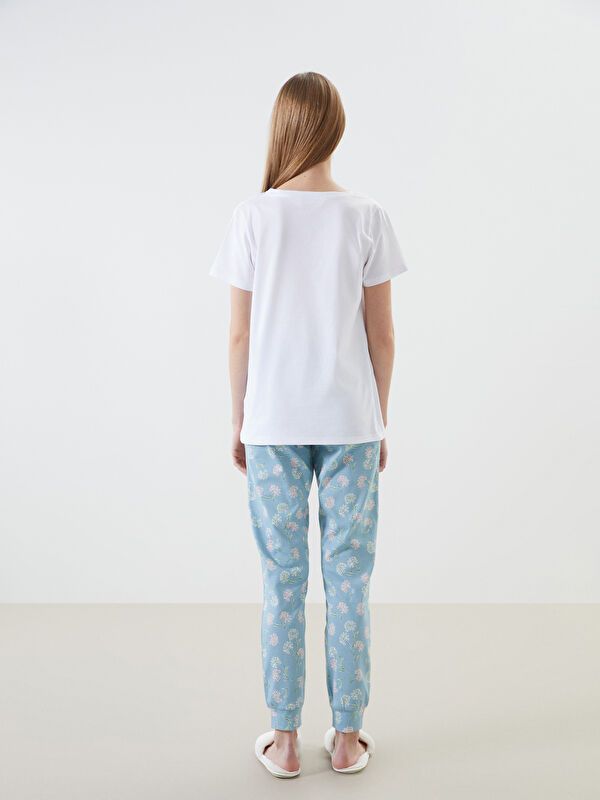 Moudda LC Waikiki - Pyjama en jersey à manches courtes pour Femmes - Tunisie 4