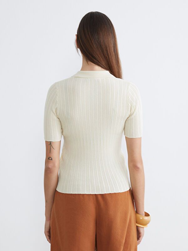 Moudda LC Waikiki - Pull manches courtes en tricot pour Femme - Tunisie 4