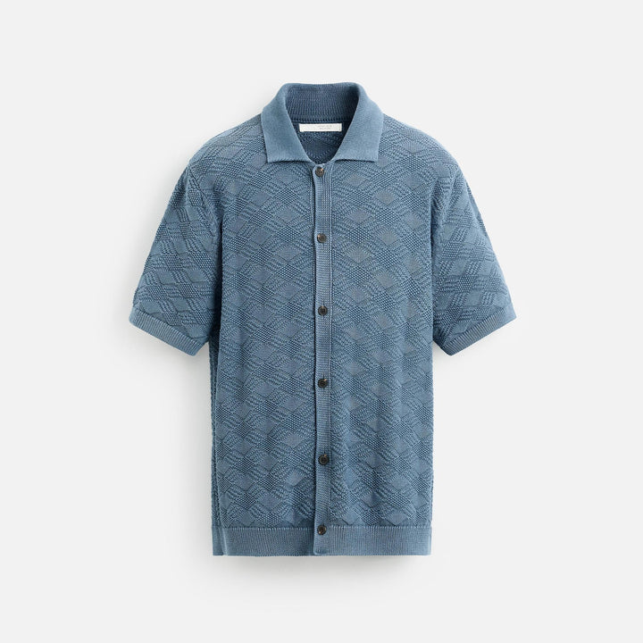 Moudda ZARA - Chemise - Structure Losange & Acid Wash - Tunisie 1