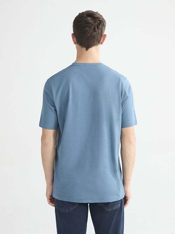 Moudda LC Waikiki - T-shirt basique col rond manches courtes en jersey pour Homme - Tunisie 4