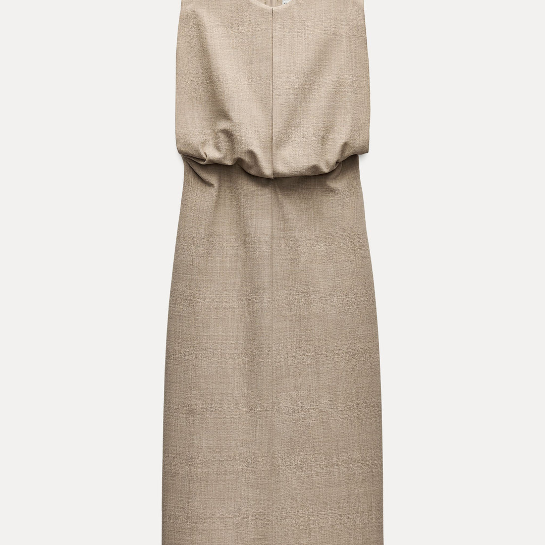 Moudda ZARA - Robe Midi Plissée Sans Manches - Tunisie 1
