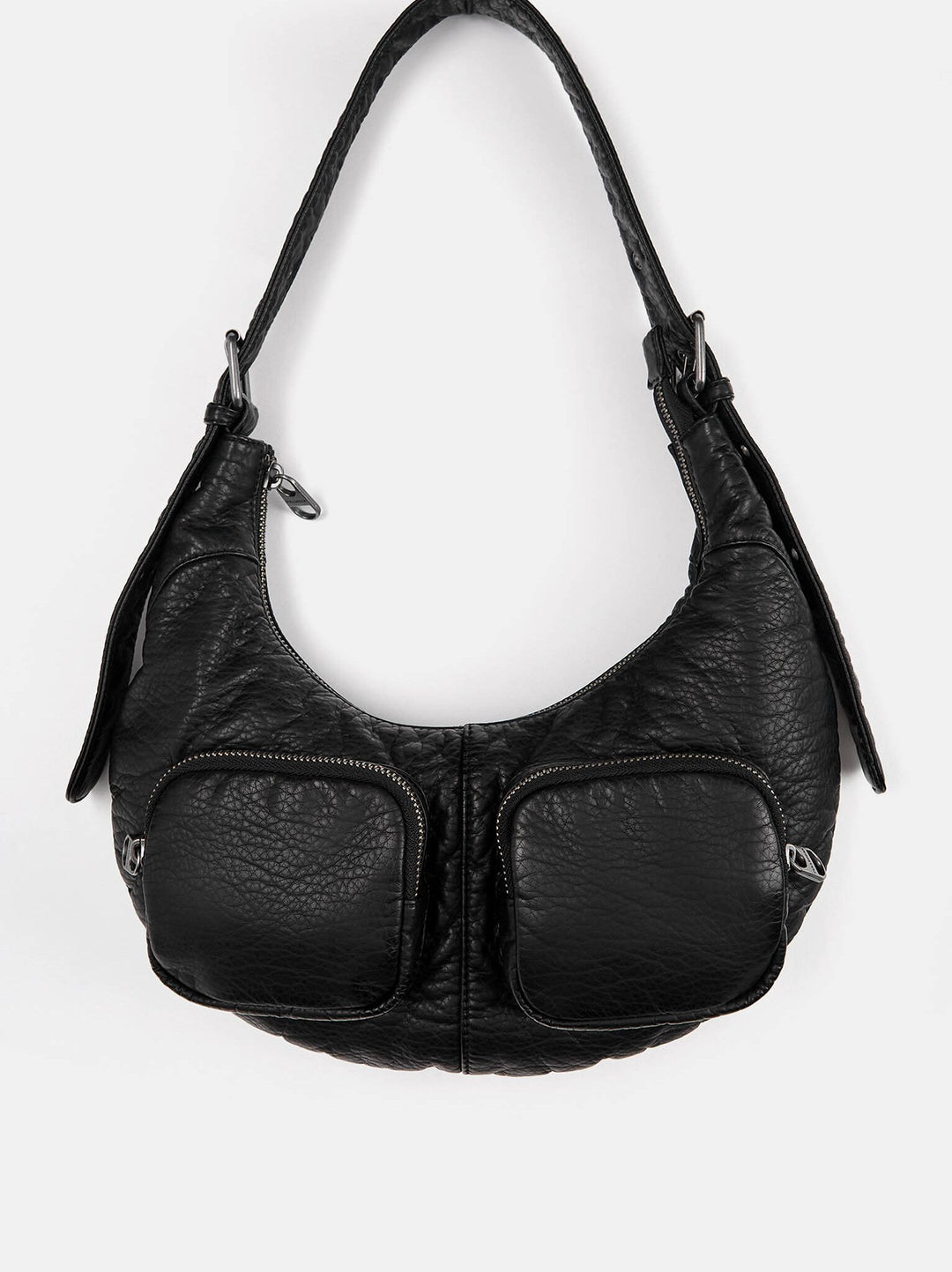 Moudda PULL & BEAR - Sac à Bandoulière Multi-Poche PU Froissé - Tunisie 7
