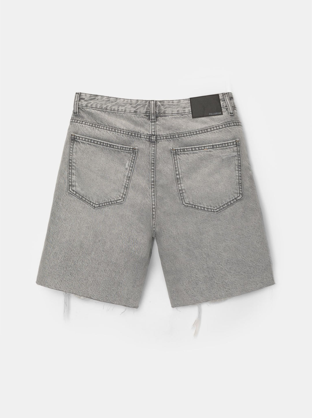 Moudda PULL & BEAR - Bermuda Denim Straight Déchiré - Tunisie 4