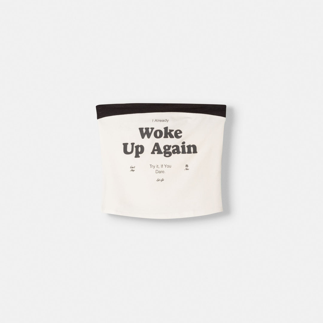 Moudda BERSHKA - Haut bandeau imprimé lettrage - Tunisie 1