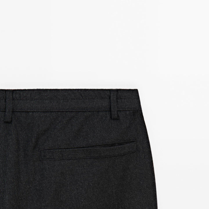 Moudda Massimo Dutti - Pantalon coordonné flanelle grise - Tunisie 7