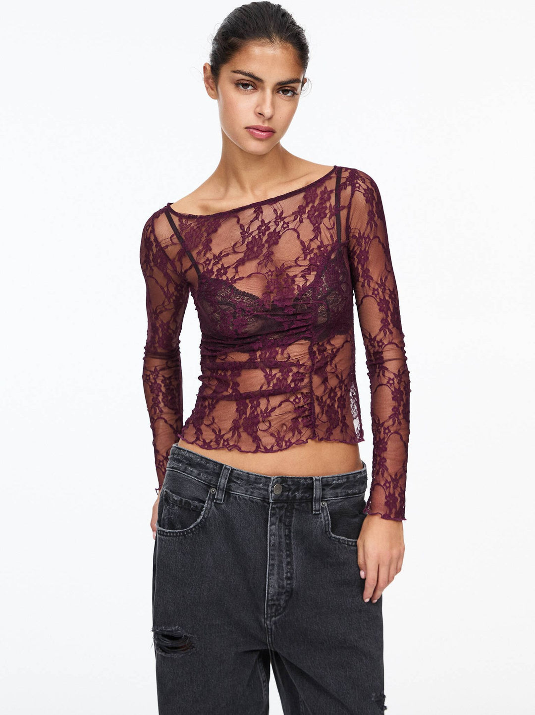 Moudda PULL & BEAR - Top Dentelle - Couture & Fronce - Tunisie 2