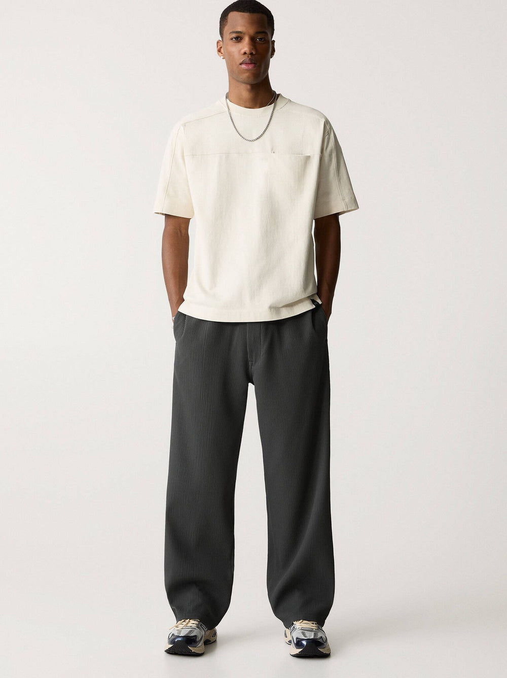Moudda PULL & BEAR - Jogger Taylor - Plissé - Tunisie 2