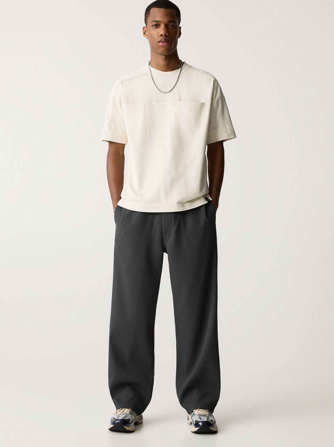 Moudda PULL & BEAR - Jogger Taylor - Plissé - Tunisie 2