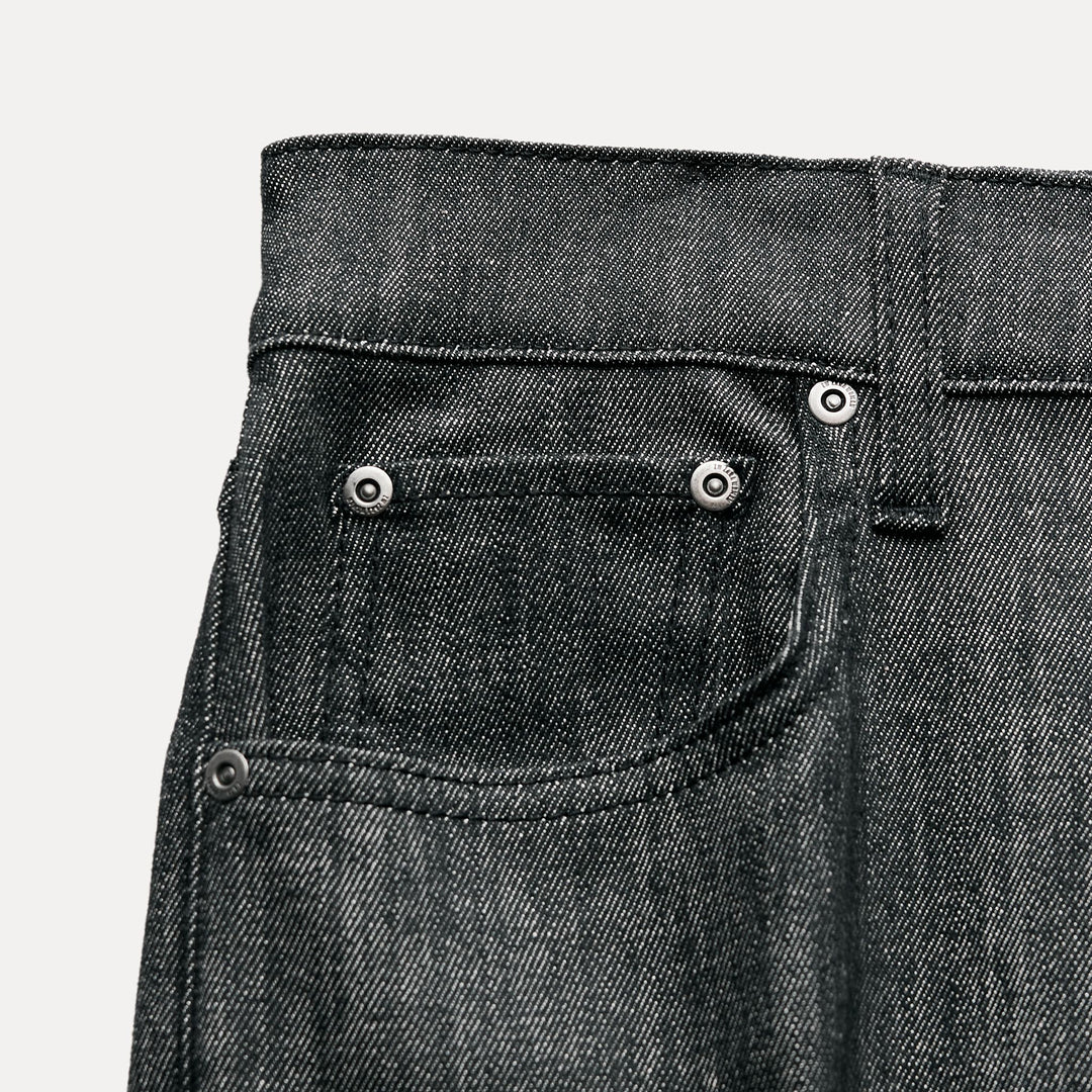 Moudda ZARA - Jean bootcut taille haute court anthracite - Tunisie 3